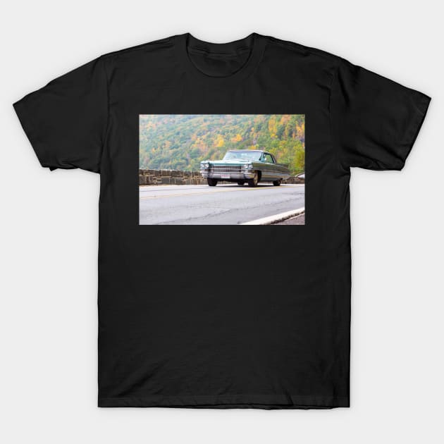 1963 Cadillac T-Shirt by ShootFirstNYC